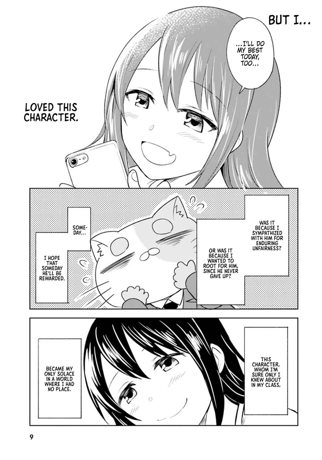 Page 9 Chapter 6 Hitorigurashi, Netsu wo Dasu. Koi wo Shiru.