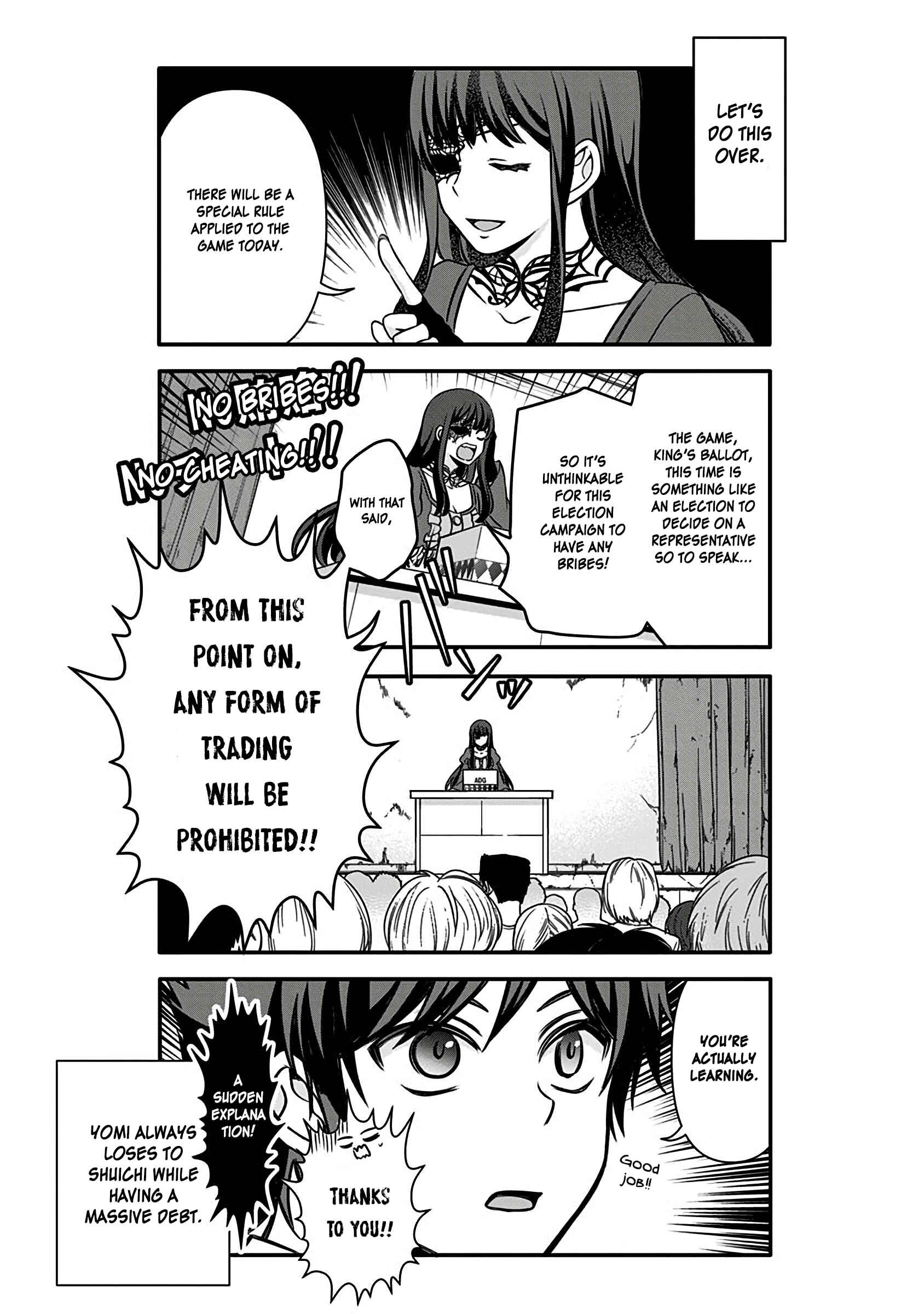 Page 14 Chapter 9 Jikai no Death Game ni Gokitai Kudasai!!