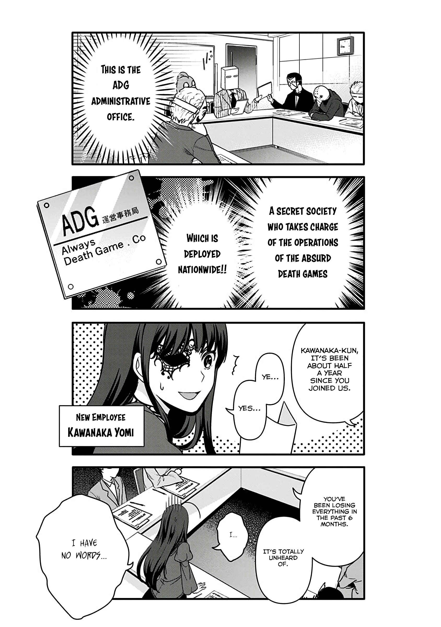 Page 4 Chapter 4 Jikai no Death Game ni Gokitai Kudasai!!
