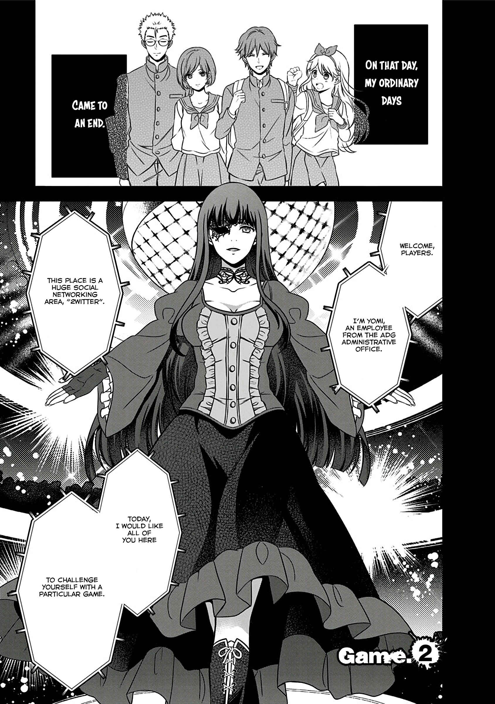 Page 1 Chapter 2 Jikai no Death Game ni Gokitai Kudasai!!