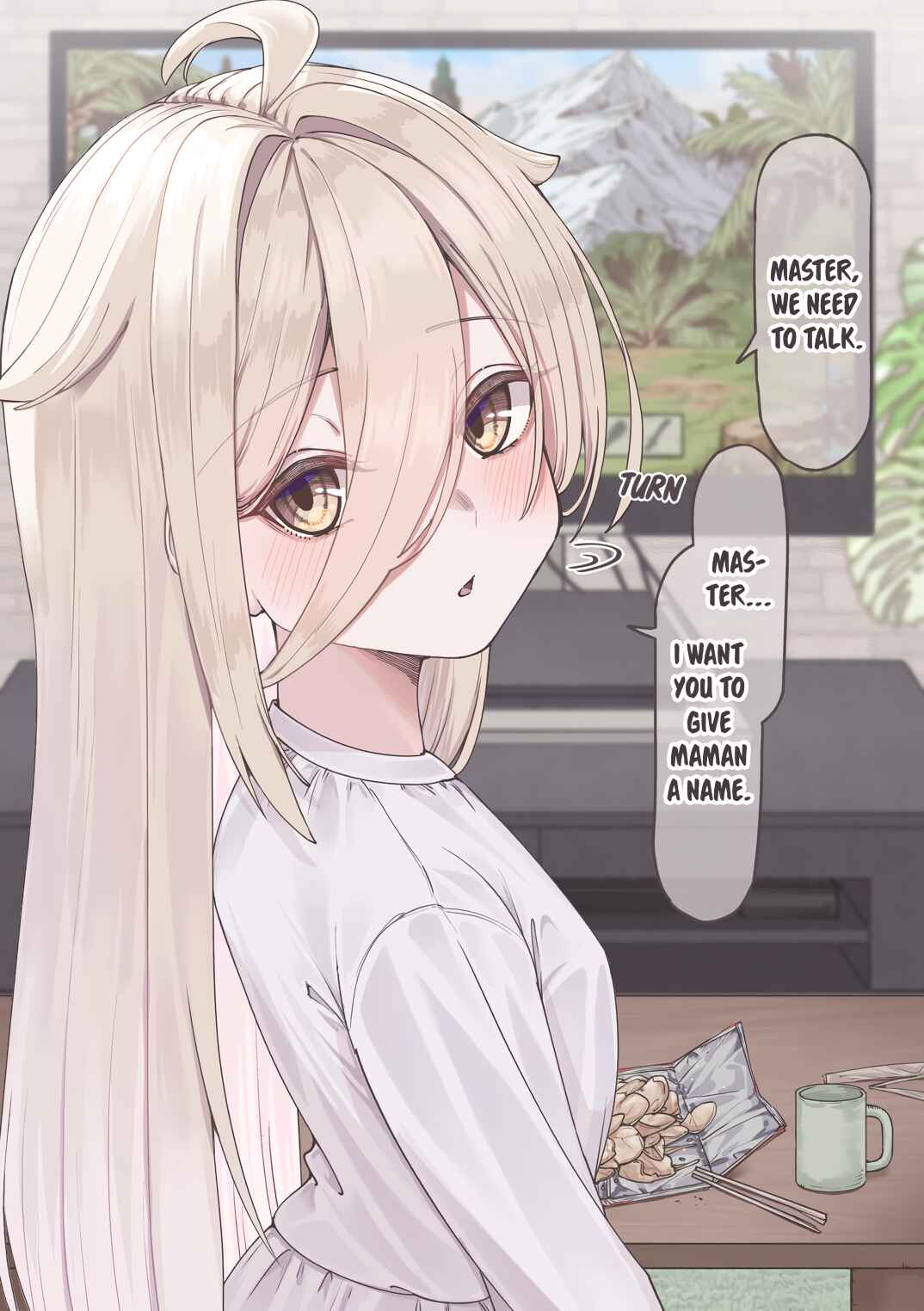 Page 1 Chapter 28 The Story of How The Horned Owl I Rescued Turned Into a Girl