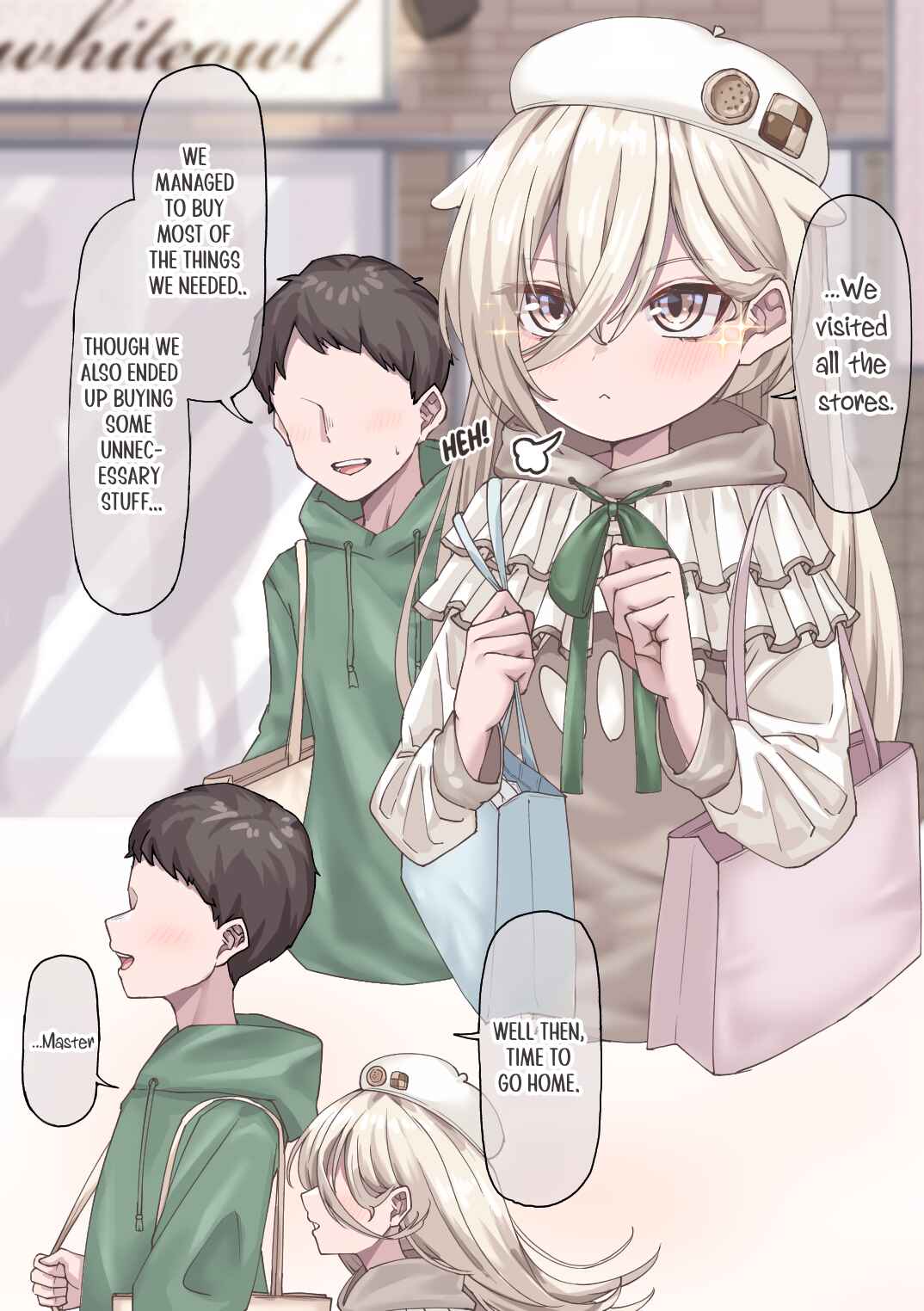 Page 1 Chapter 7 The Story of How The Horned Owl I Rescued Turned Into a Girl