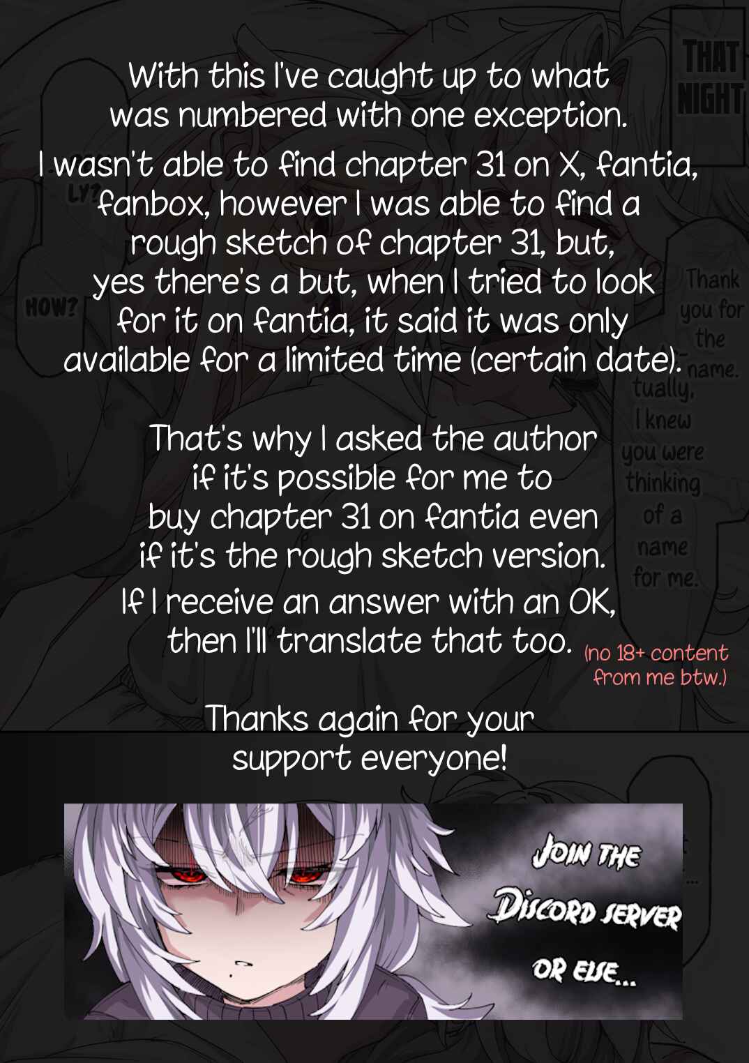 Page 4 Chapter 31 The Story of How The Horned Owl I Rescued Turned Into a Girl