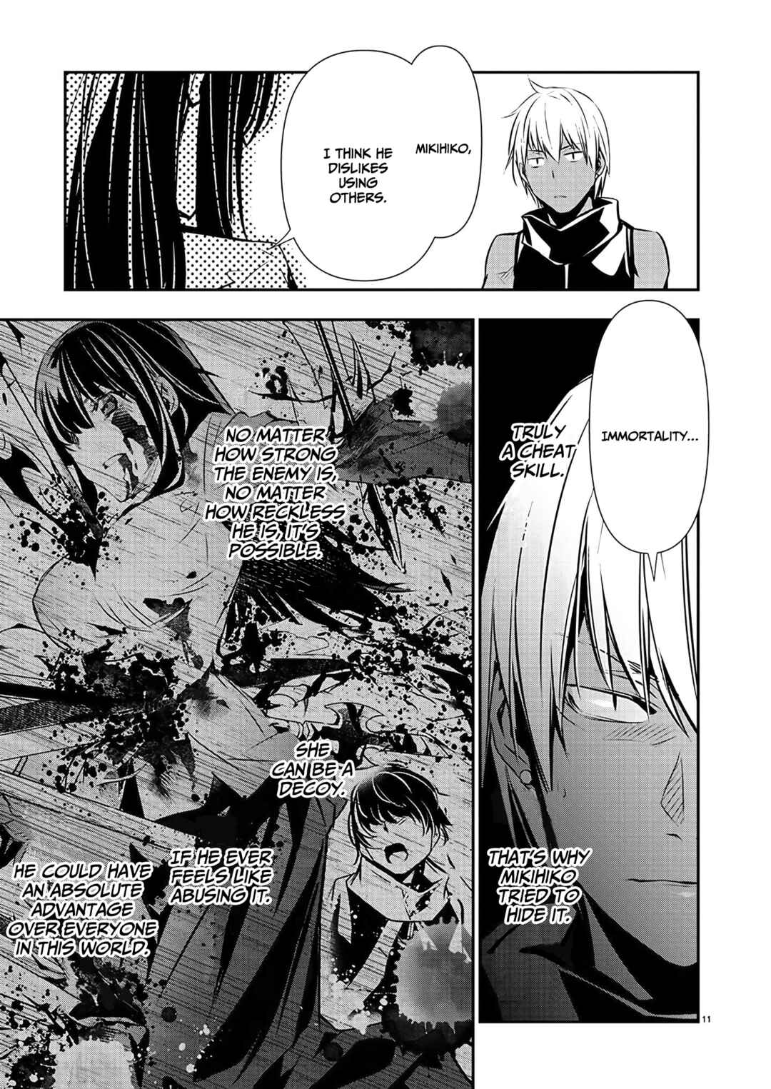 Page 12 Chapter 38 Isekai NTR ~Shinyuu no Onna wo Saikyou Skill de Otosu Houhou~