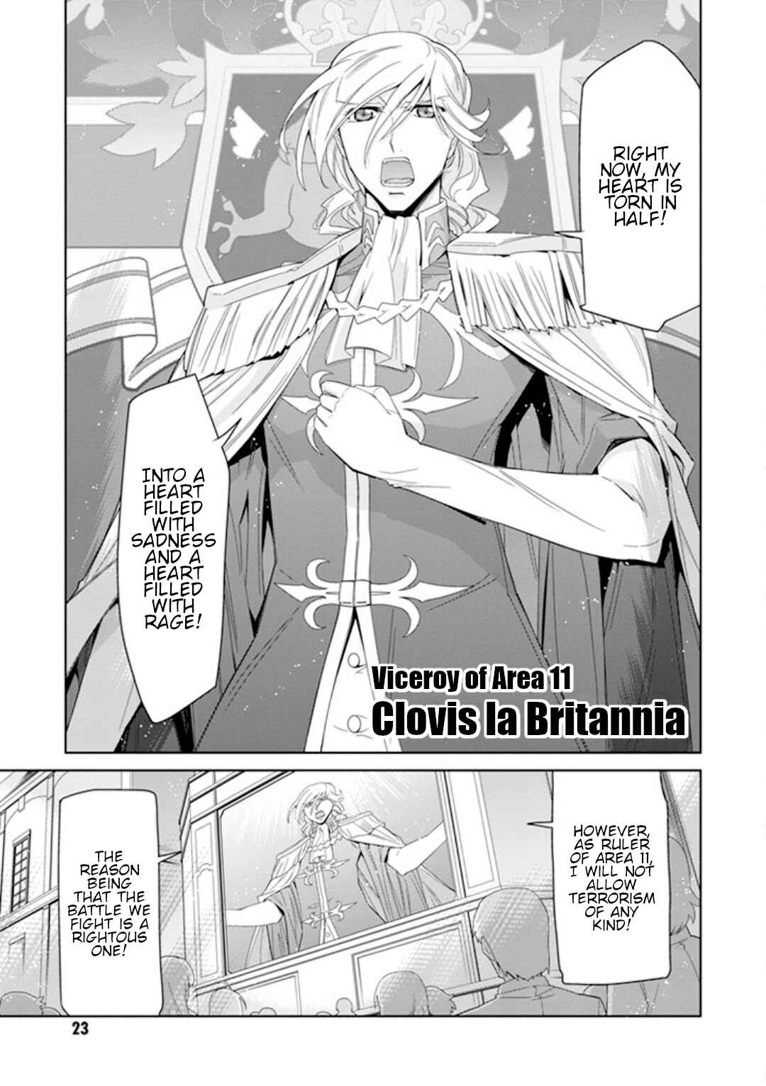 Page 12 Chapter 0 Code Geass: Oz the Reflection