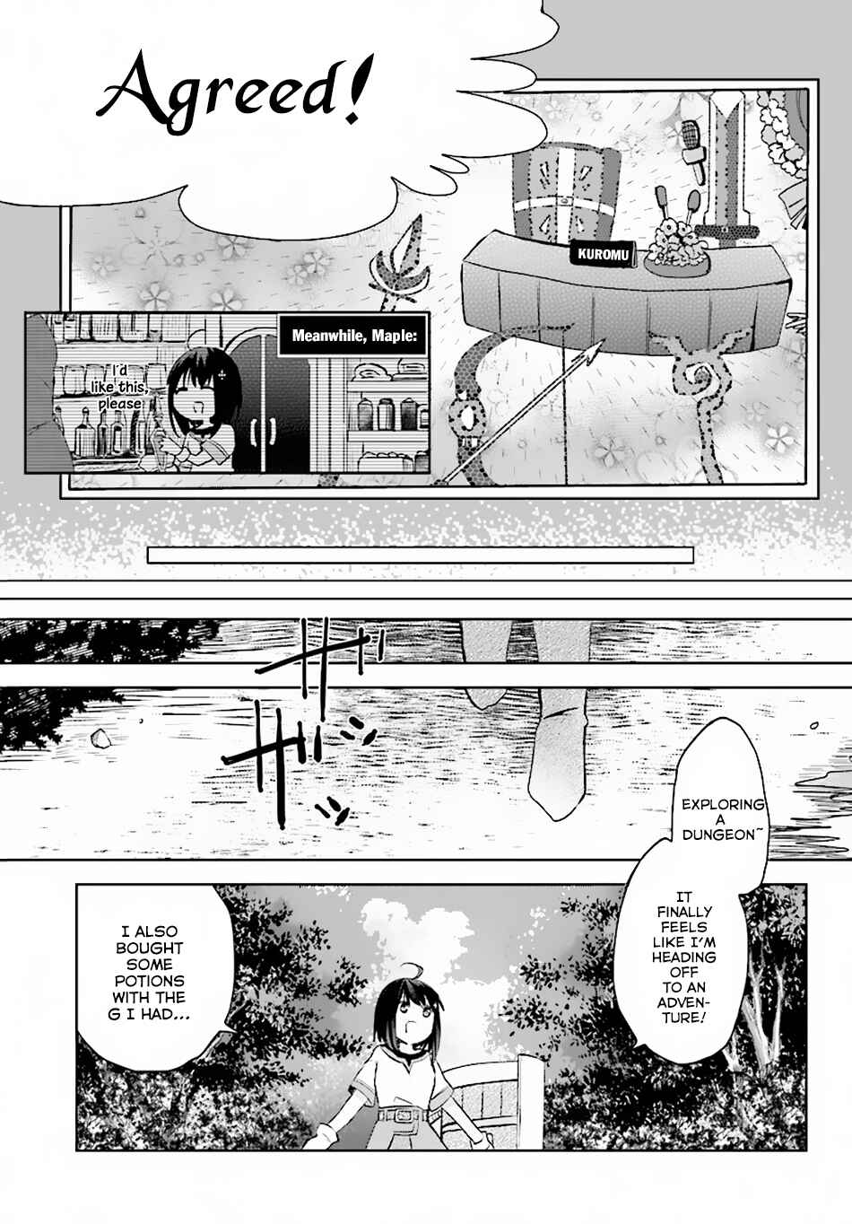 Page 12 Chapter 2 BOFURI: I Dont Want to Get Hurt, so Ill Max Out My Defense.