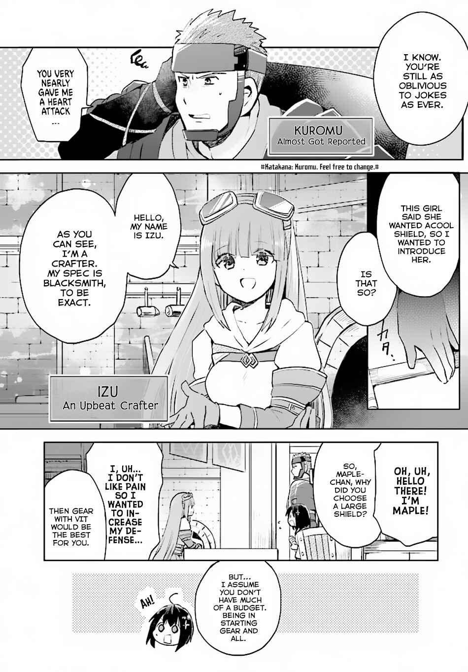 Page 8 Chapter 2 BOFURI: I Dont Want to Get Hurt, so Ill Max Out My Defense.