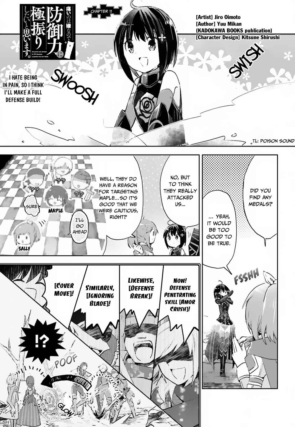 Page 2 Chapter 11 BOFURI: I Dont Want to Get Hurt, so Ill Max Out My Defense.