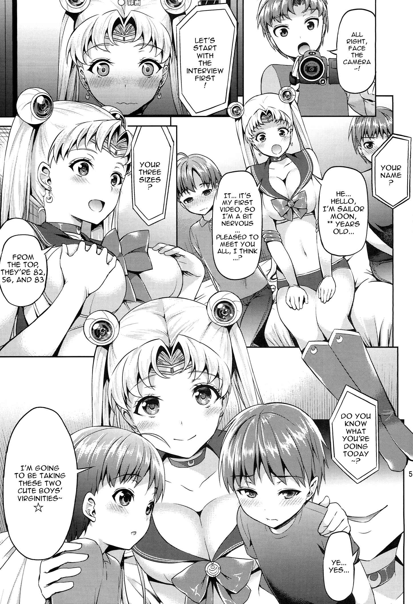 Page 5 Chapter Unknown_3868 Bishoujo Senshi Sailor Moon - MOON FREAK (Doujinshi)