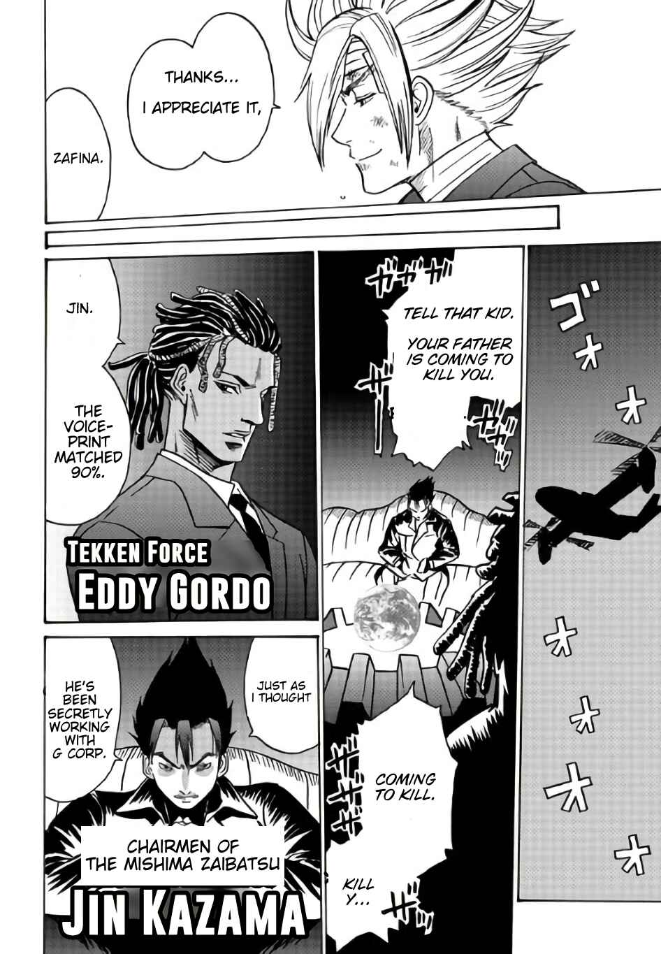 Page 12 Chapter 7 Tetsuman - Tekken Comic