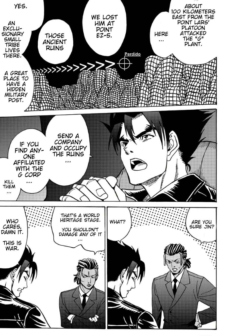 Page 13 Chapter 7 Tetsuman - Tekken Comic