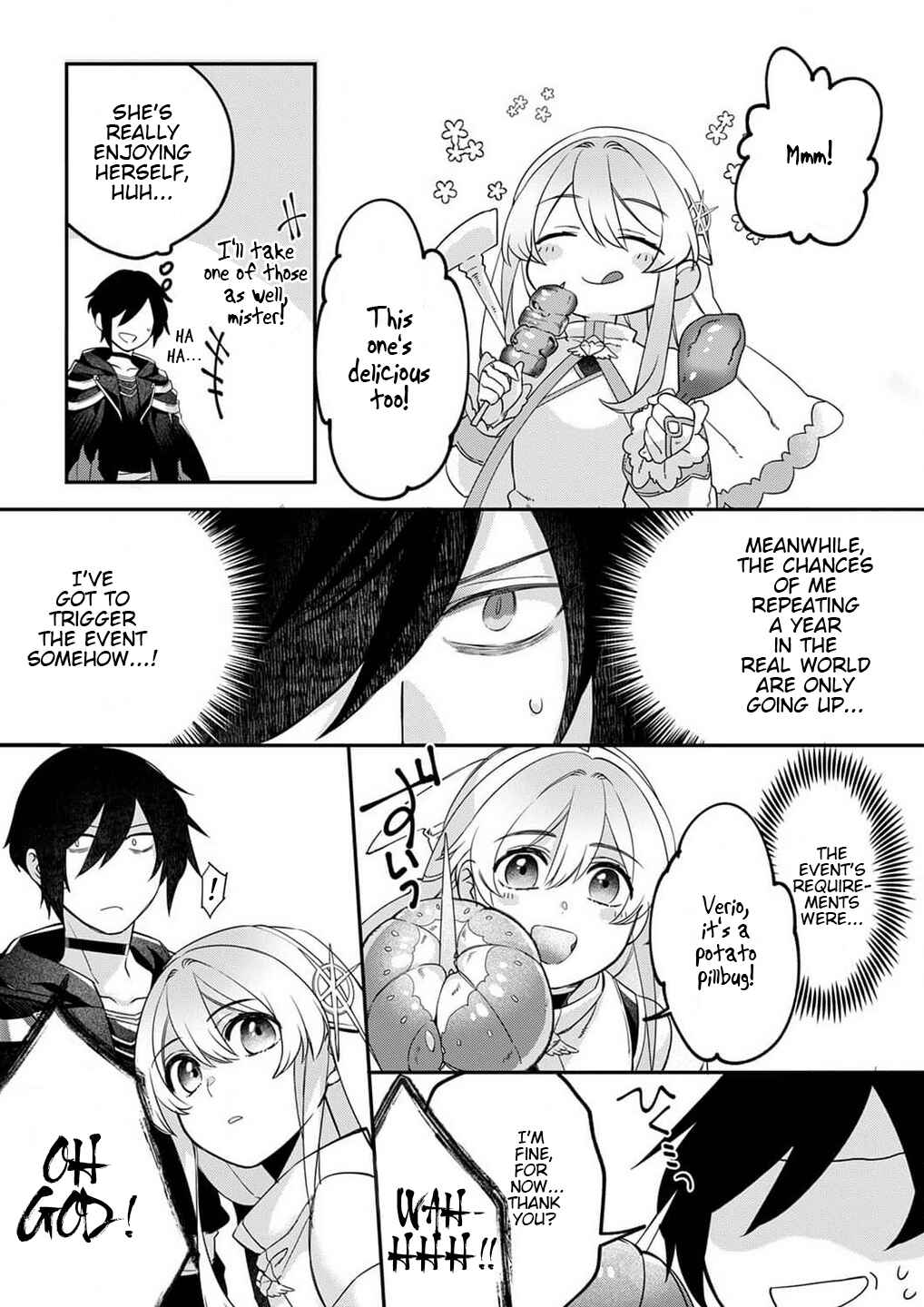 Page 4 Chapter 2 Game-nai Saikyou no Ura Boss ni Tensei shita no de, Shujinkou no Kawarini Saisoku Clear wo Mezashimasu!