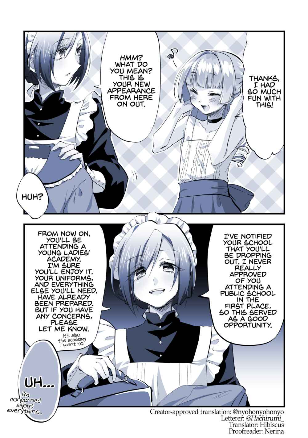Page 1 Chapter 3 The Young Master Who Wants to Be a Lady