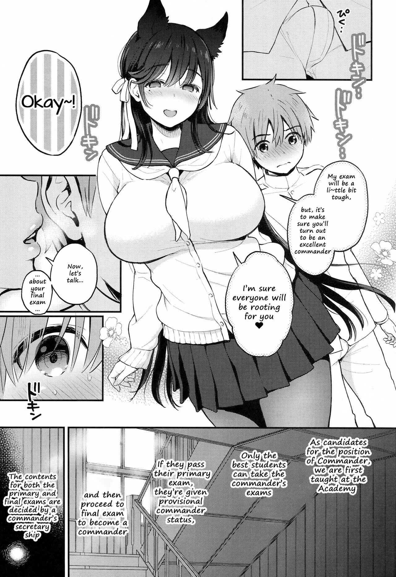 Page 5 Chapter Unknown_aaab Azur Lane - Atago no Ecchi na Shikikan Shiken (Doujinshi)