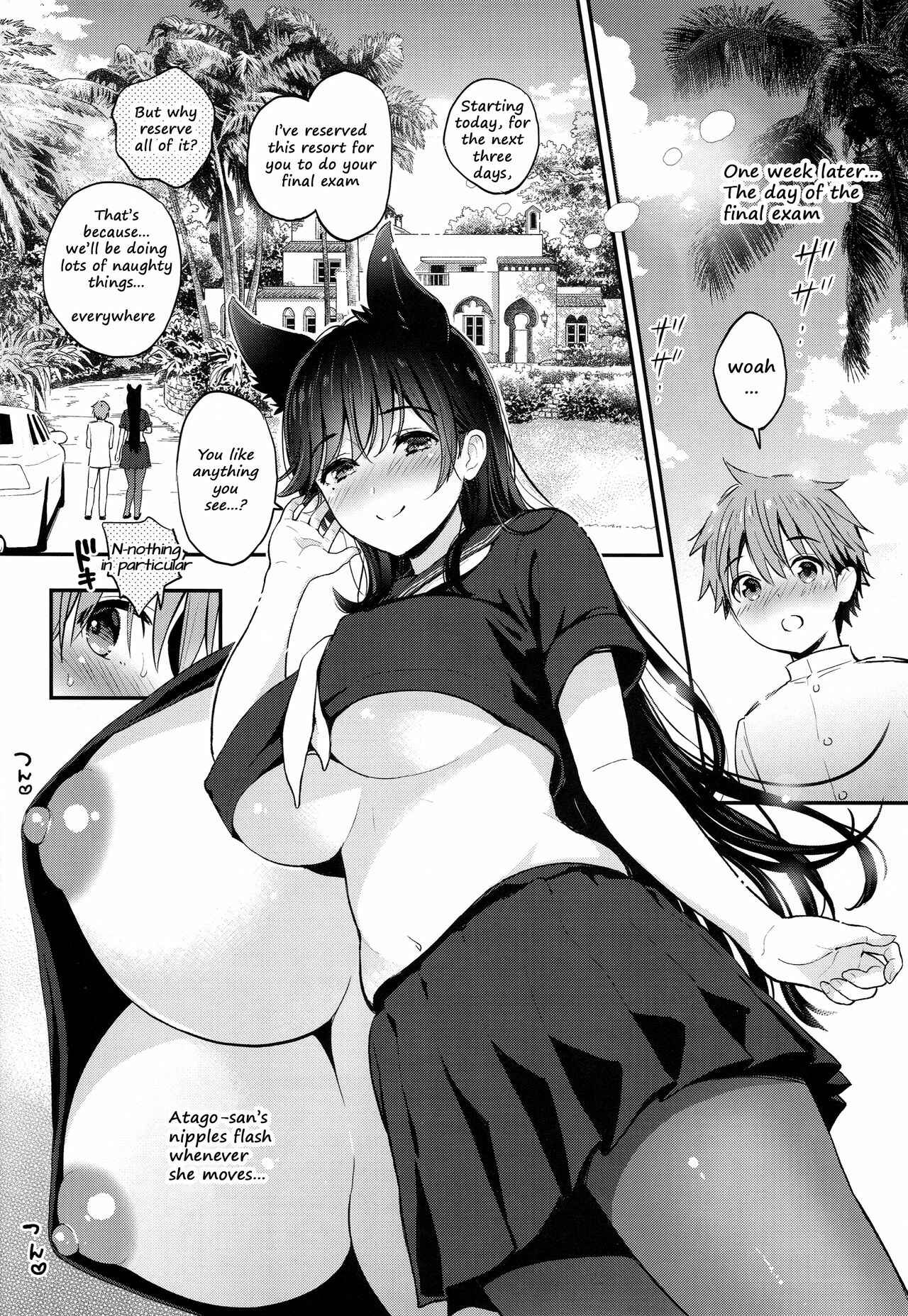 Page 8 Chapter Unknown_aaab Azur Lane - Atago no Ecchi na Shikikan Shiken (Doujinshi)