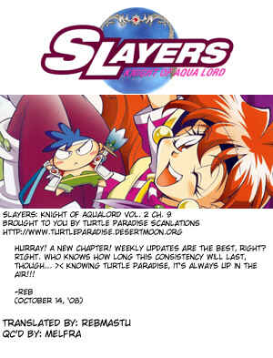 Page 37 Chapter 9 Slayers - Suiryuuou no Kishi