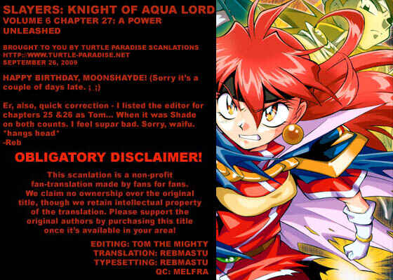 Page 35 Chapter 27 Slayers - Suiryuuou no Kishi