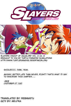 Page 32 Chapter 8 Slayers - Suiryuuou no Kishi