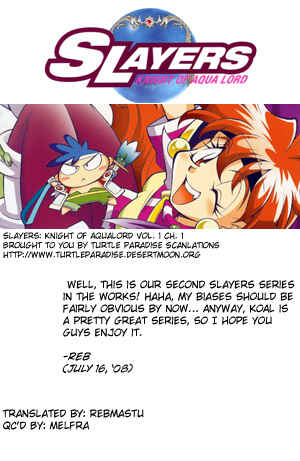 Page 36 Chapter 1 Slayers - Suiryuuou no Kishi