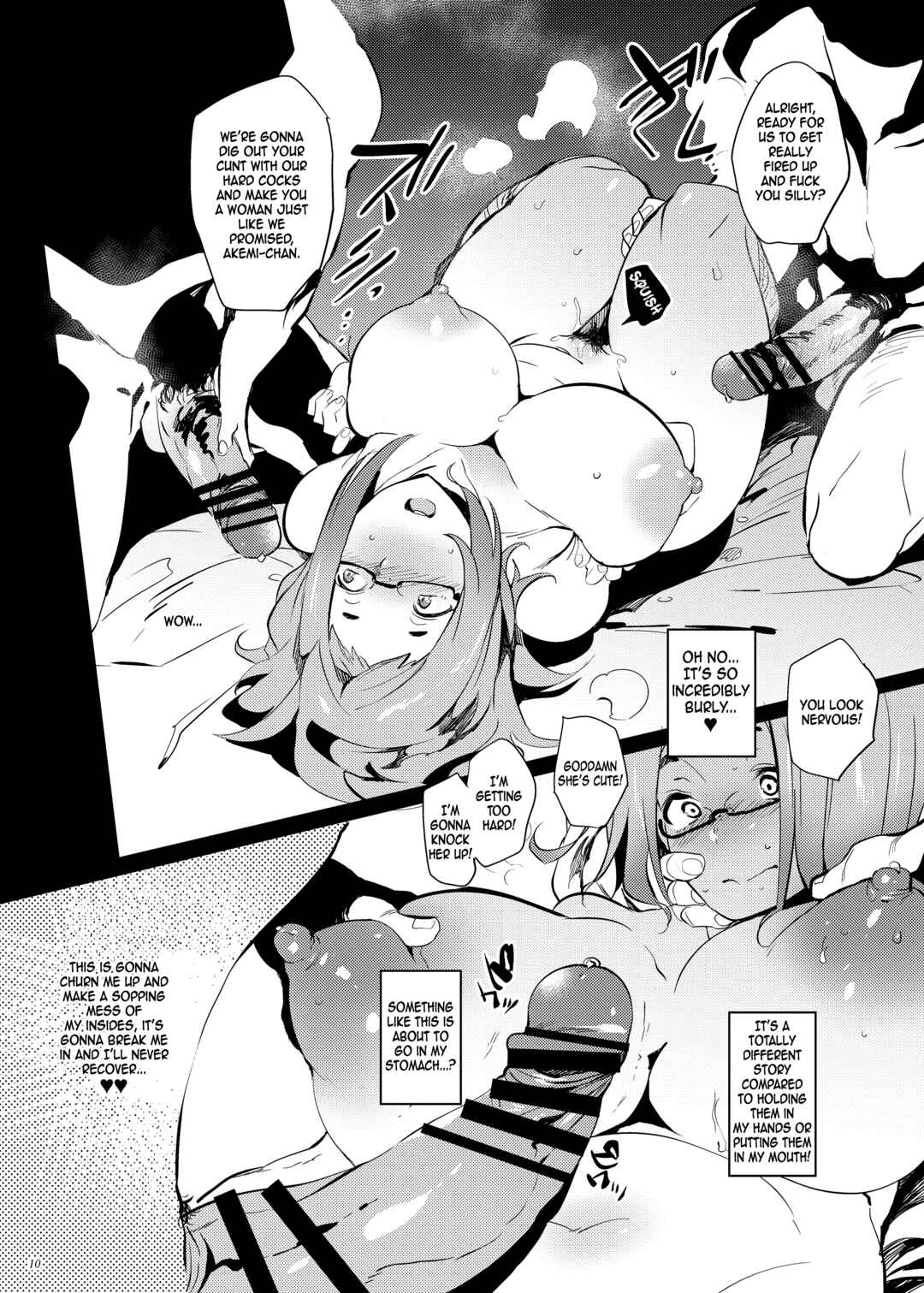 Page 9 Chapter Unknown_6e25 Gokujou Kusozako Busumesu Manko