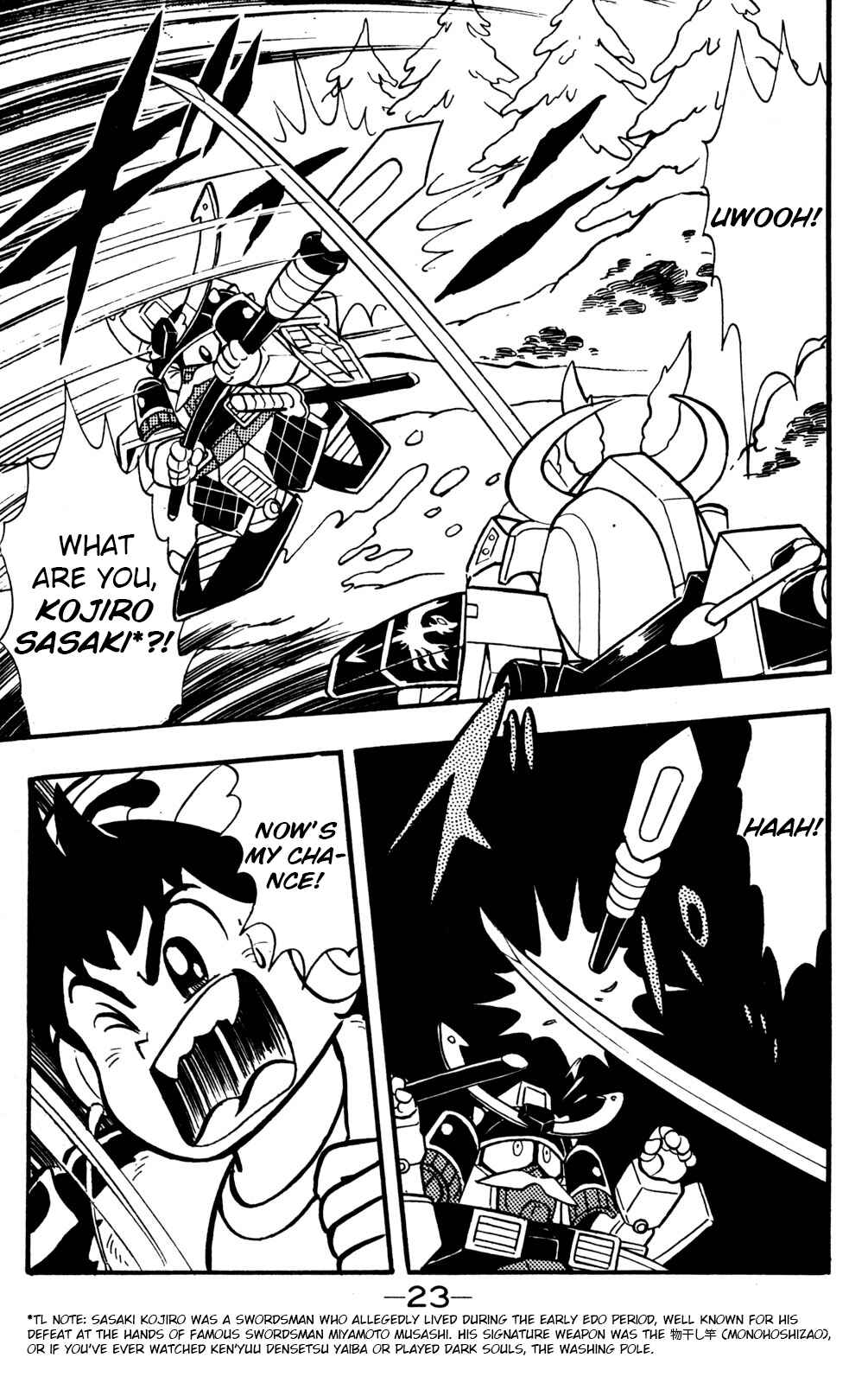 Page 22 Chapter 15 Hyper Warrior Gundam Boy