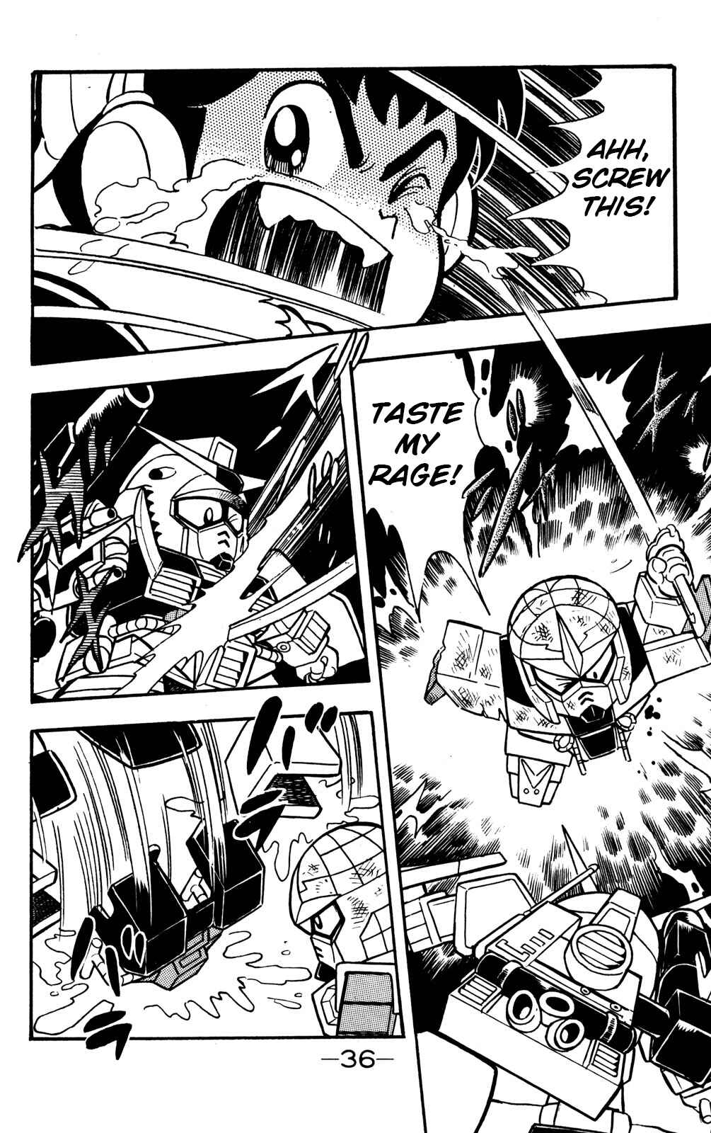Page 35 Chapter 15 Hyper Warrior Gundam Boy