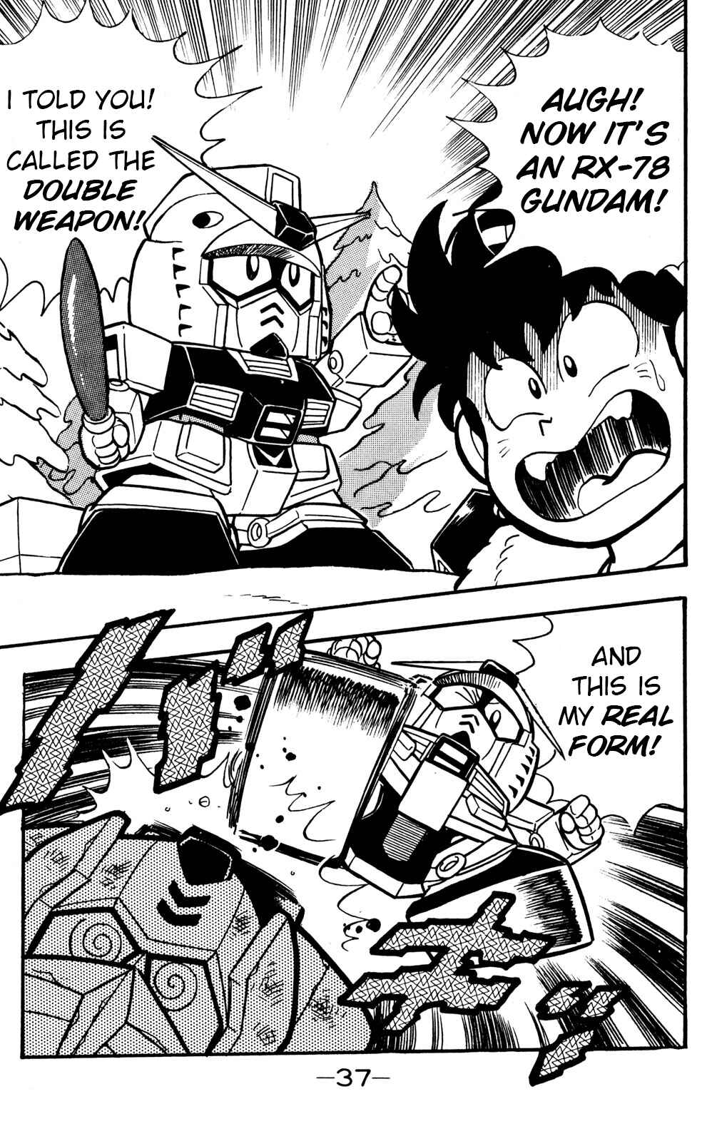 Page 36 Chapter 15 Hyper Warrior Gundam Boy