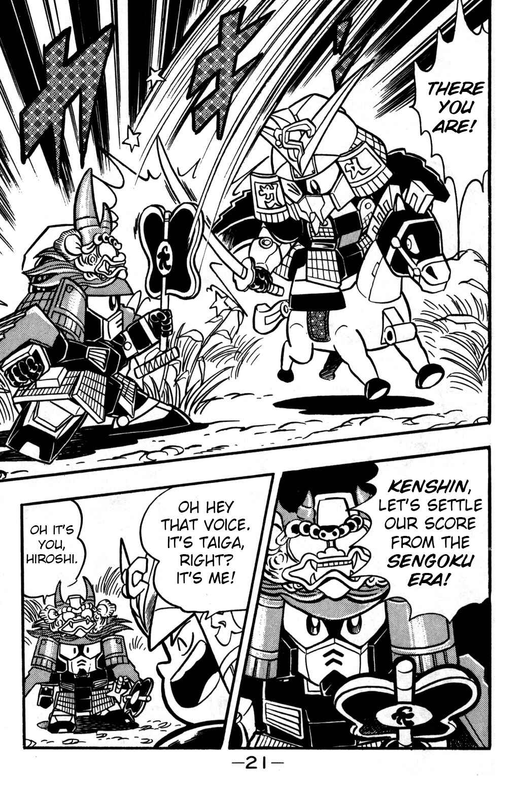 Page 22 Chapter 20 Hyper Warrior Gundam Boy