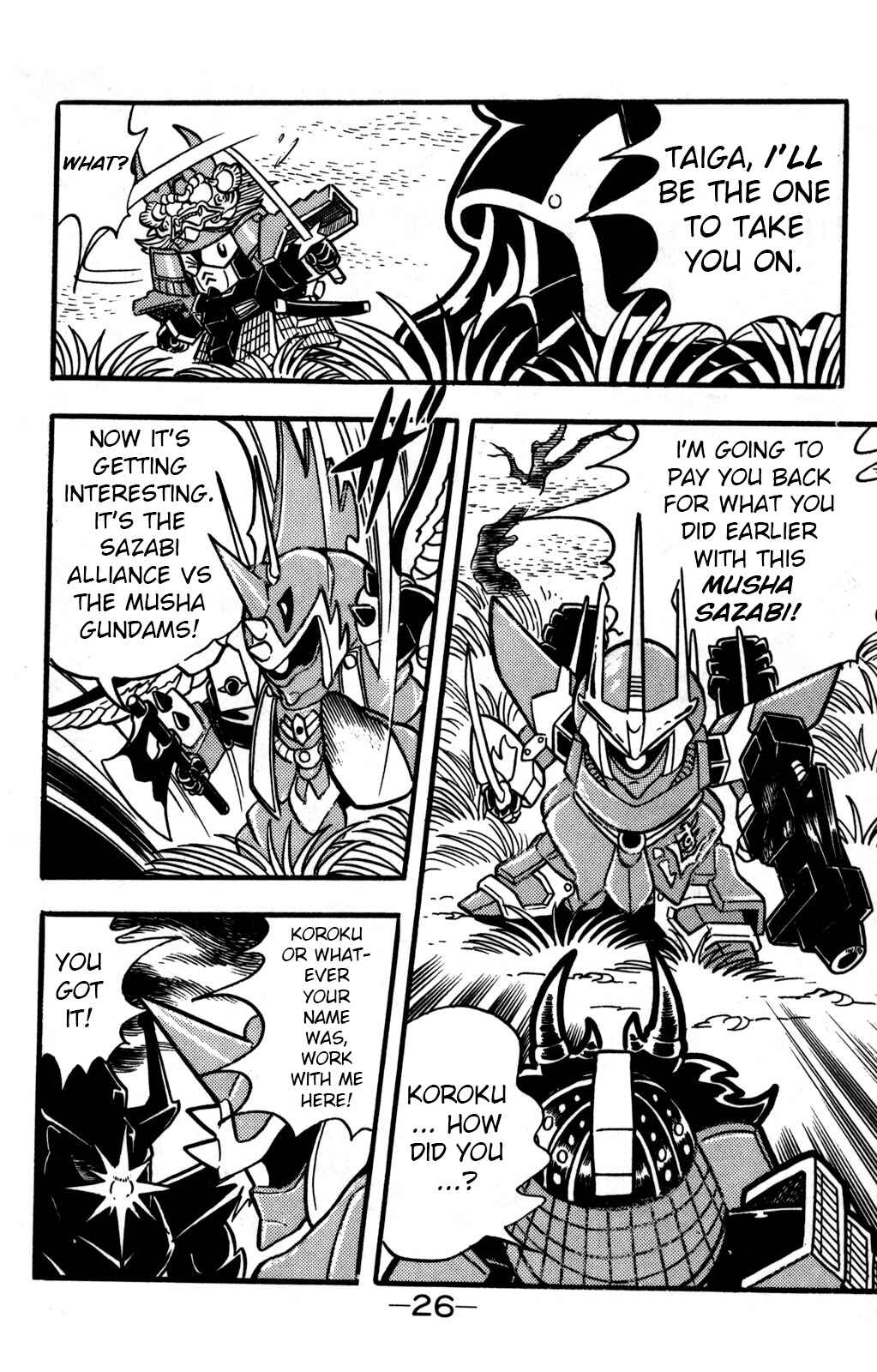 Page 27 Chapter 20 Hyper Warrior Gundam Boy
