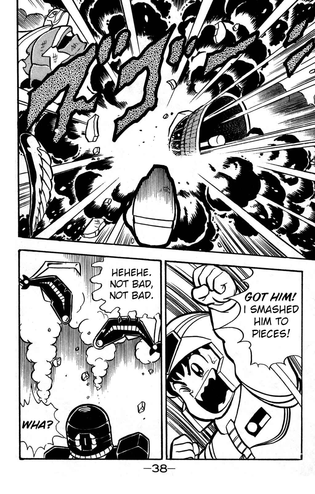 Page 38 Chapter 20 Hyper Warrior Gundam Boy