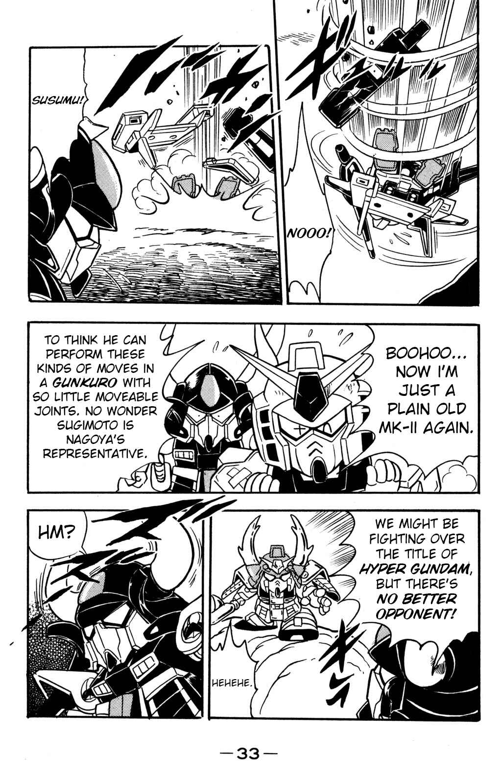 Page 31 Chapter 10 Hyper Warrior Gundam Boy