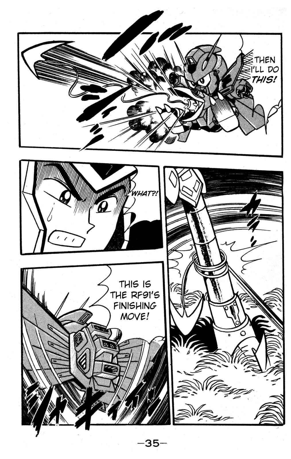 Page 33 Chapter 30 Hyper Warrior Gundam Boy