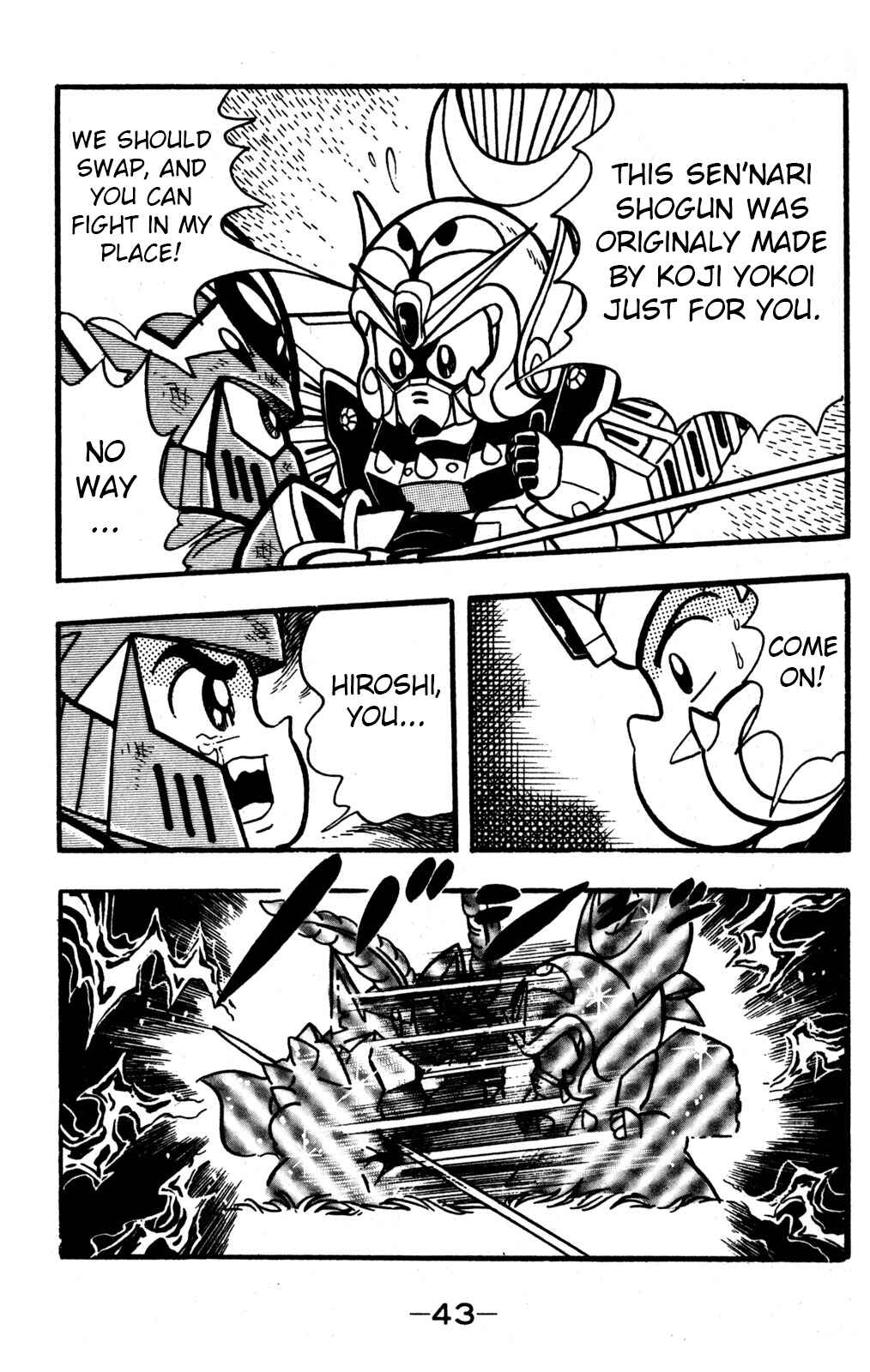 Page 41 Chapter 30 Hyper Warrior Gundam Boy