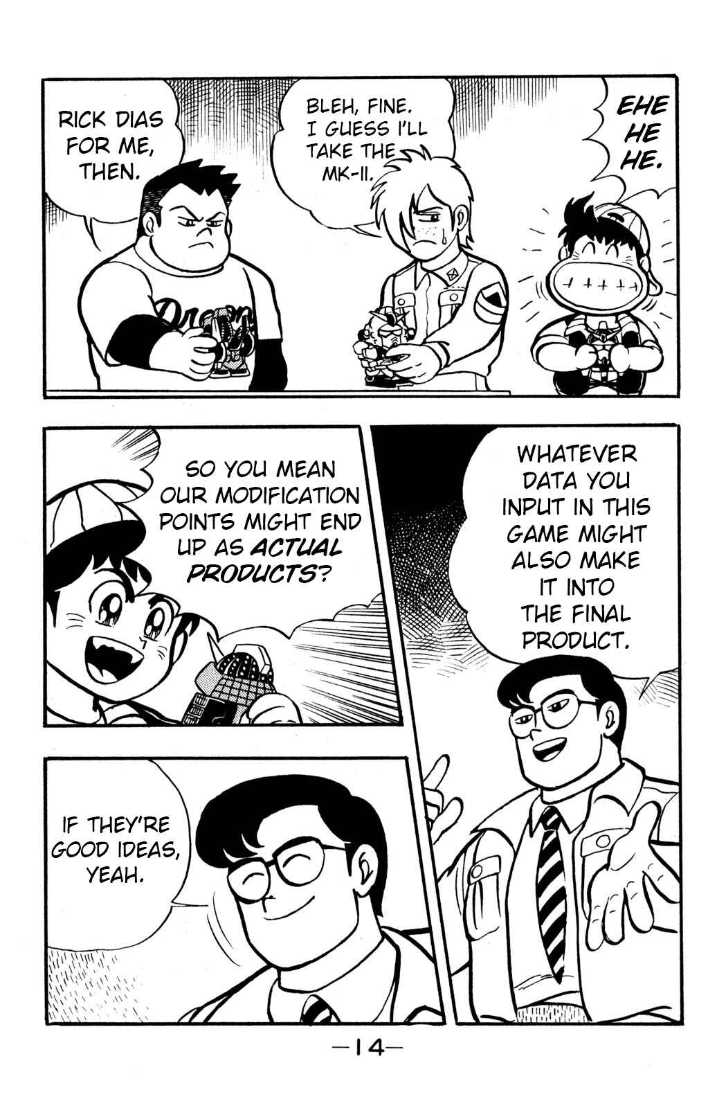 Page 13 Chapter 6 Hyper Warrior Gundam Boy