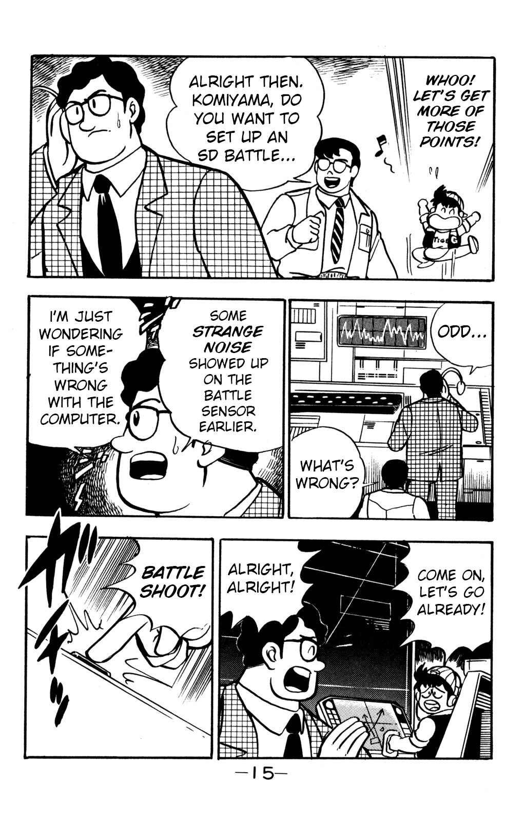Page 14 Chapter 6 Hyper Warrior Gundam Boy