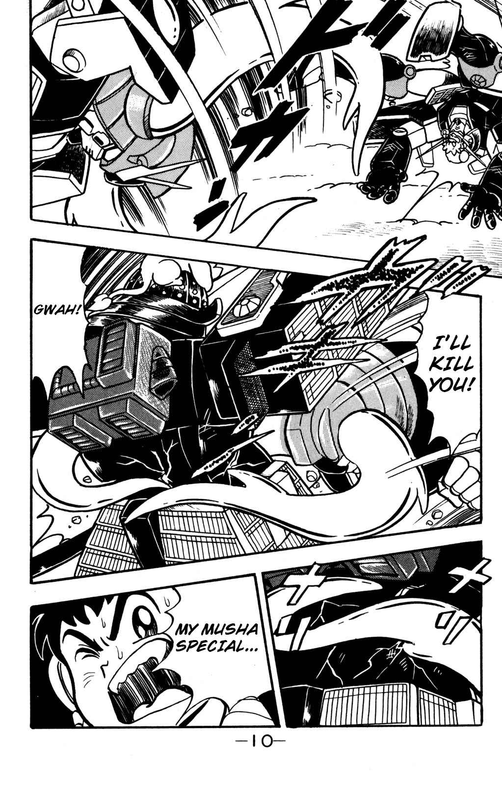 Page 9 Chapter 6 Hyper Warrior Gundam Boy