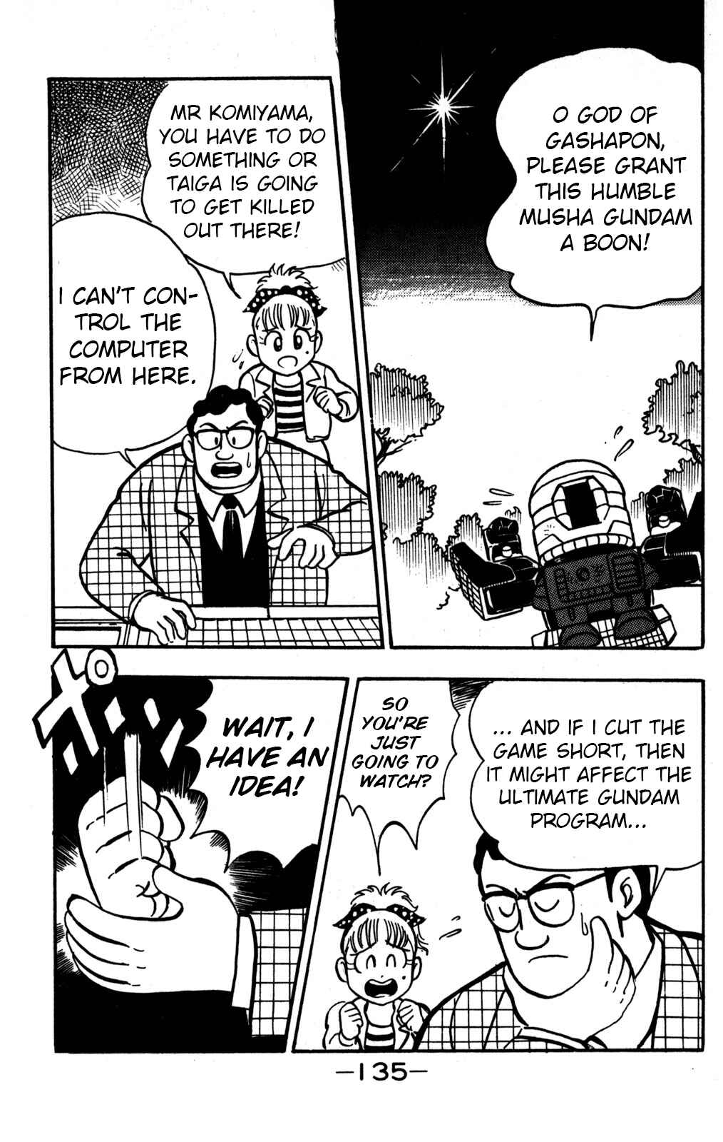 Page 14 Chapter 4 Hyper Warrior Gundam Boy