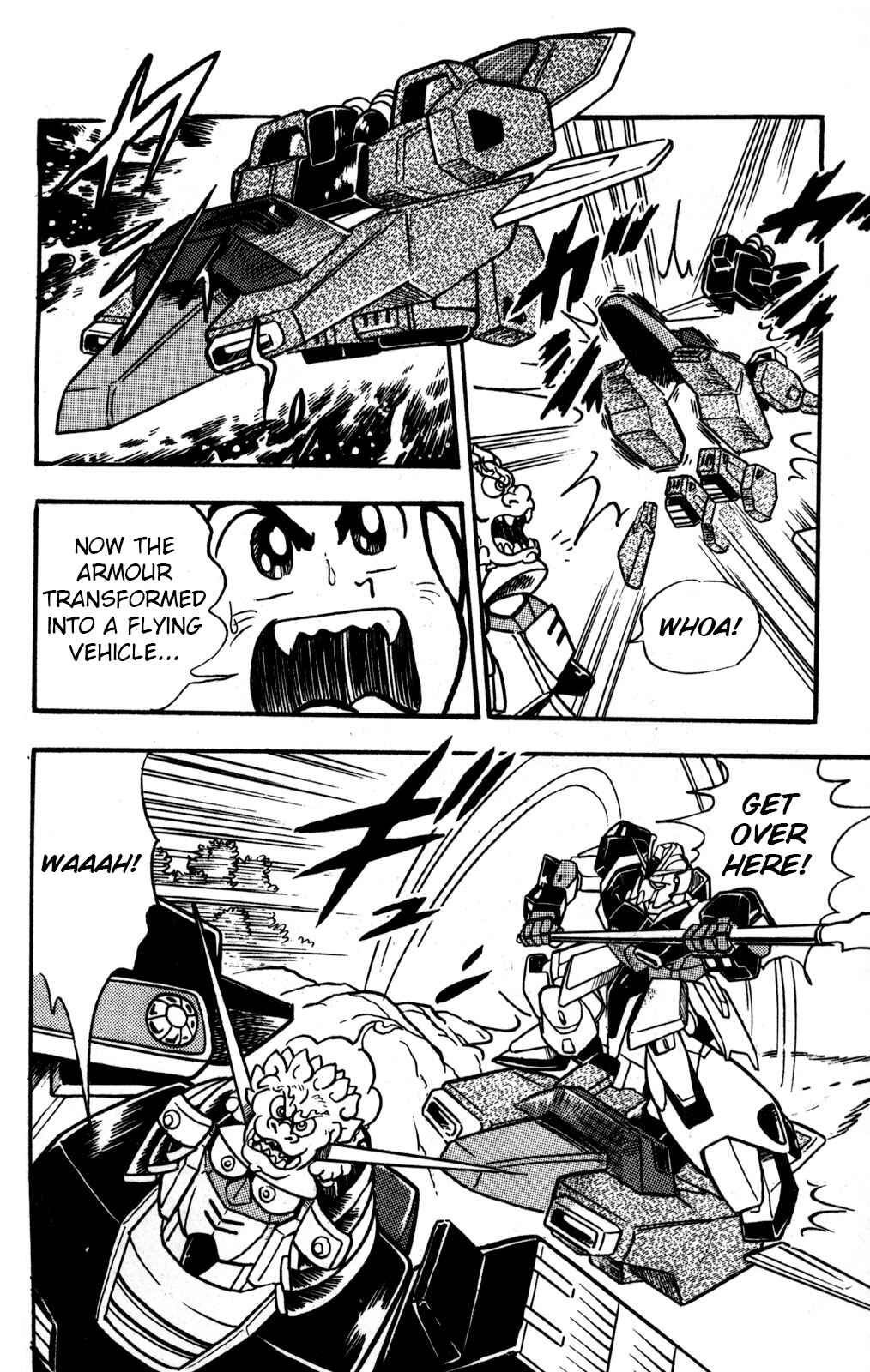 Page 9 Chapter 4 Hyper Warrior Gundam Boy