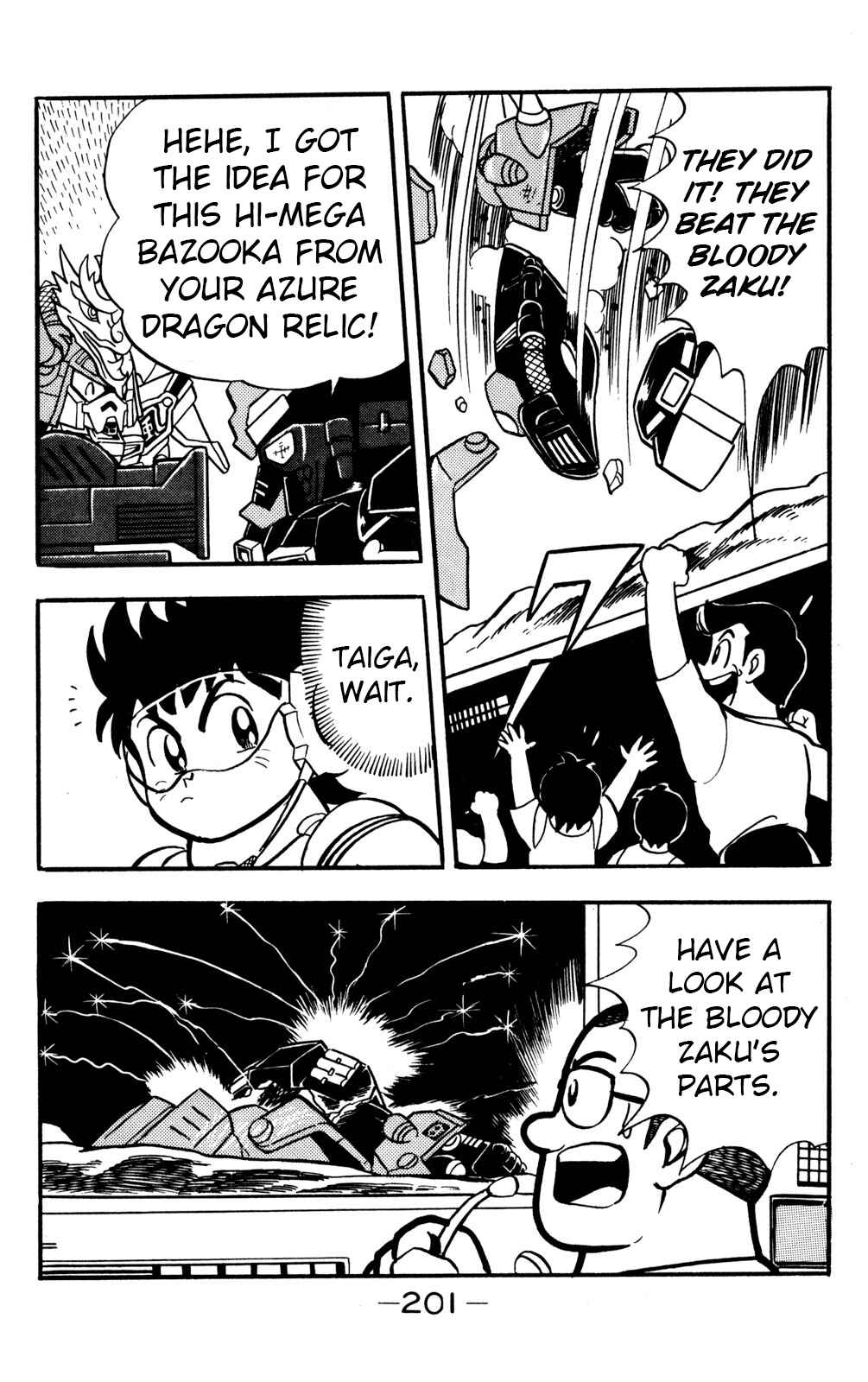 Page 35 Chapter 19 Hyper Warrior Gundam Boy