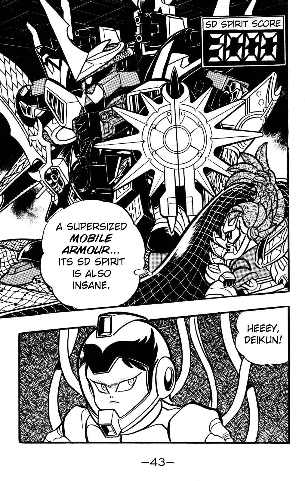 Page 3 Chapter 36 Hyper Warrior Gundam Boy