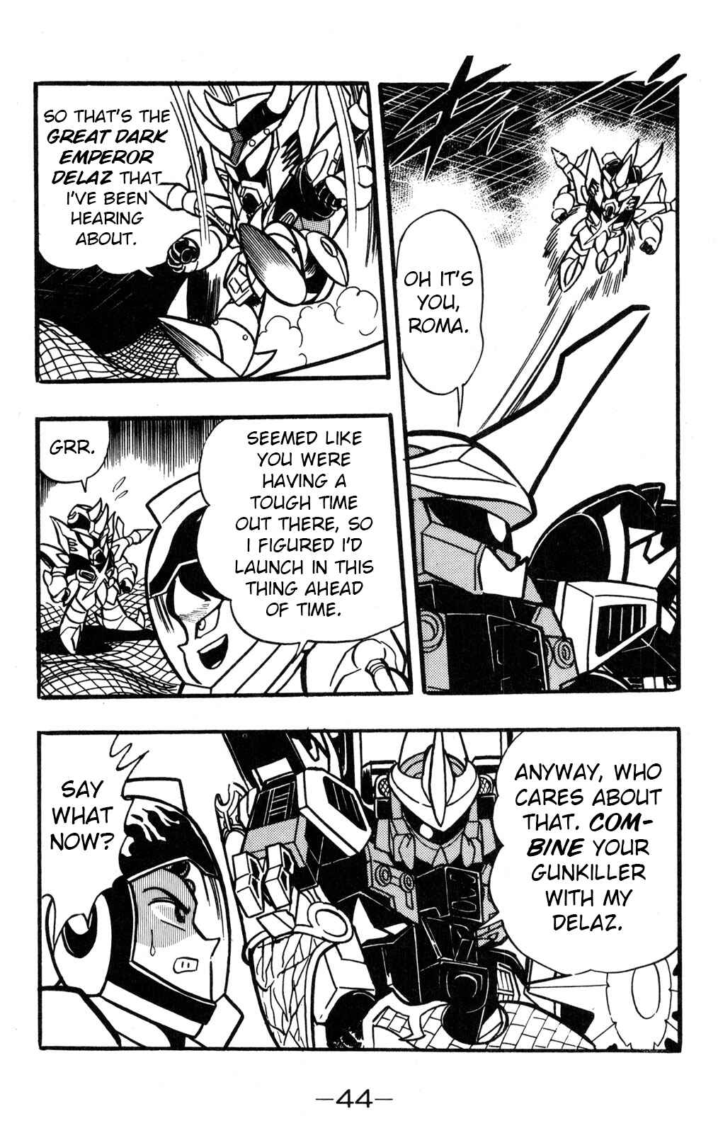 Page 4 Chapter 36 Hyper Warrior Gundam Boy