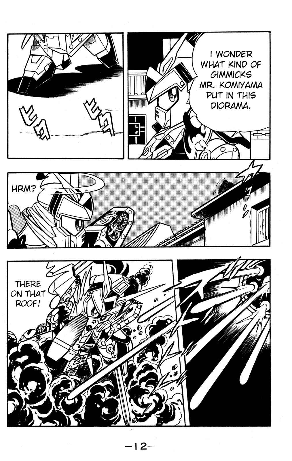 Page 13 Chapter 40 Hyper Warrior Gundam Boy