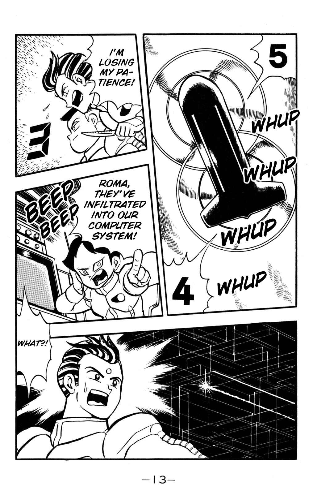 Page 13 Chapter 35 Hyper Warrior Gundam Boy