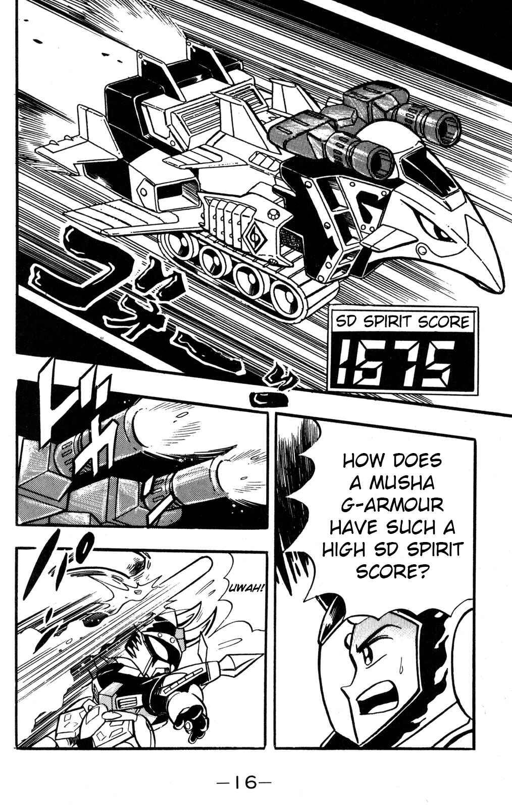 Page 16 Chapter 35 Hyper Warrior Gundam Boy