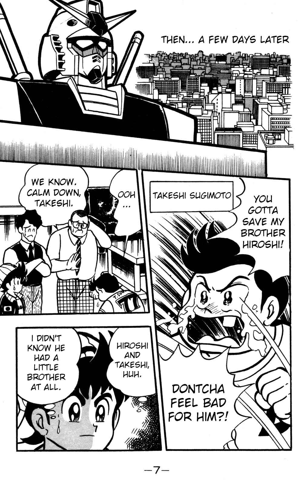 Page 7 Chapter 35 Hyper Warrior Gundam Boy