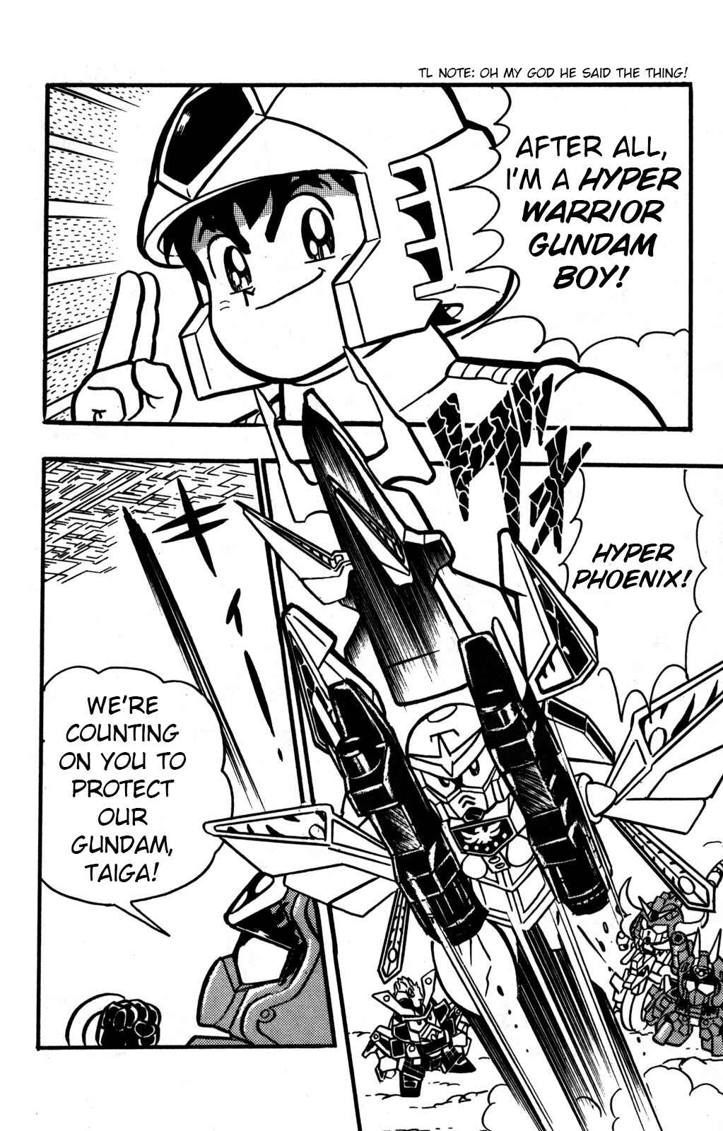 Page 35 Chapter 23 Hyper Warrior Gundam Boy