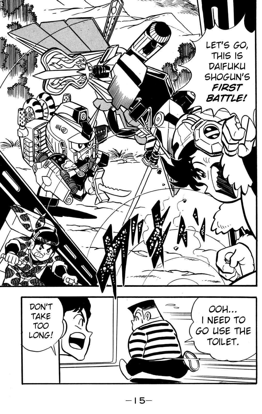 Page 14 Chapter 25 Hyper Warrior Gundam Boy