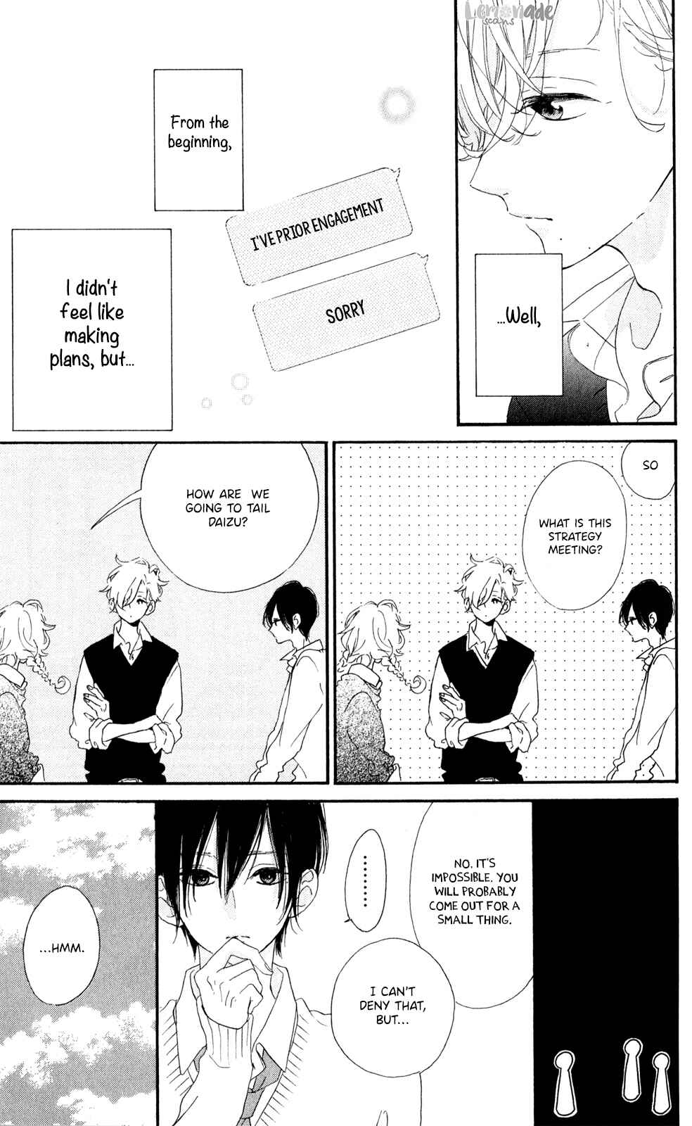 Page 12 Chapter 3 Te wo Tsunagou yo
