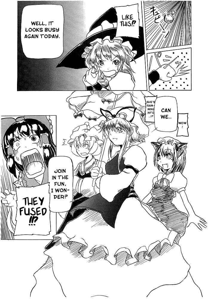 Page 19 Chapter Unknown_e8f9 Touhou - Soshite Yatsura mo Yattekuru (Doujinshi)