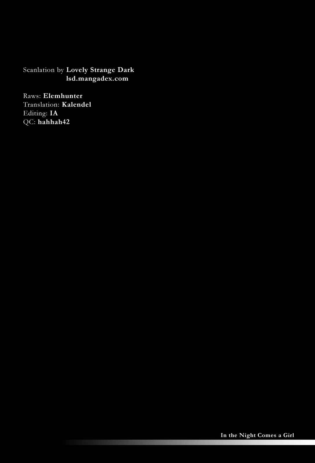 Page 1 Chapter 7 In the Night Comes a Girl